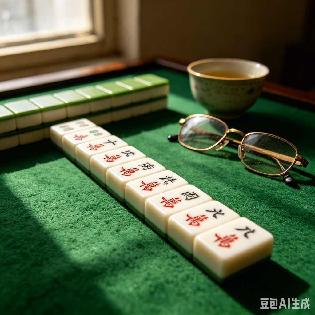 compact mahjong set with case