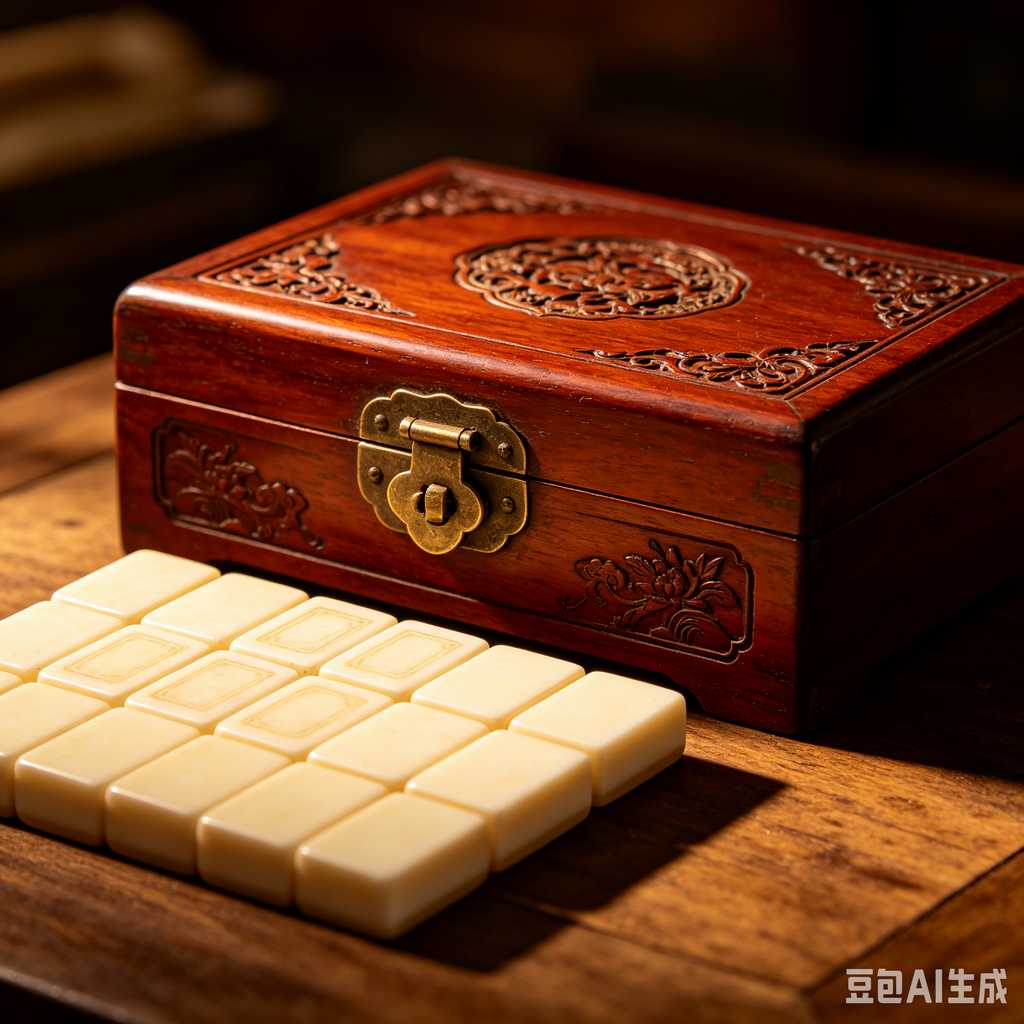 matte finish mahjong set